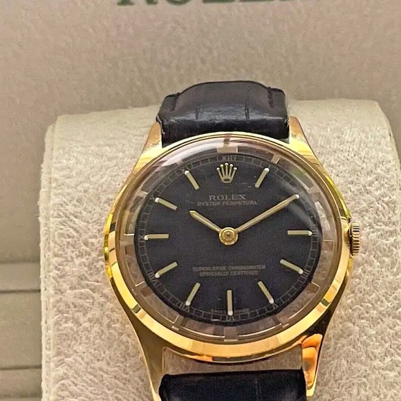 AUTHENTIC ROLEX DIAL AND MOVEMENT CAL 1401, RE-CASED INTO A GENTS WRIST WATCH - Picture 5 of 11